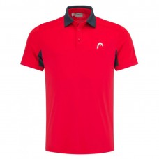 Поло для тенісу чоловічий Head Slice Polo Shirt Men FA, розмір M, червоний, код: 724794541395
