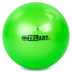 М"яч для художньої гімнастики Zelart 20 см, зелений, код: RG-4497_G