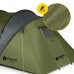 Намет туристичний Mountain Goat Prime Quatro 4-місний Olive, код: P-5905973406598