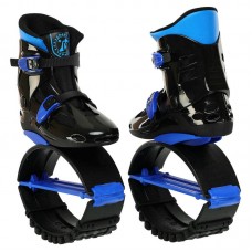 Фітнес джампери професійні Kangoo Jumps L (38-40), чорний-синій, код: SK-4603_LBKBL