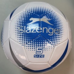 М"яч футбольний Slazenger AC football №5 White/Royal Blue/Silver/Black, код: 5013317757753