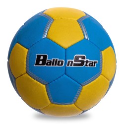 М"яч для гандболу Ballonstar №3 синій-жовтий, код: HB-59_BLY