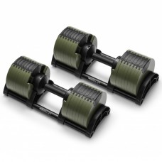 Гантелі набірні NUO Nuobell Green 2x2-32 кг, код: NB232GREBLA