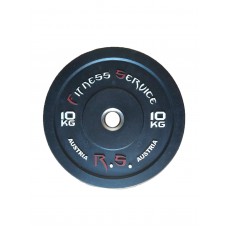 Бамперний диск для кросфіту Fitness Service RCP23-10 кг, код: 10079-AX