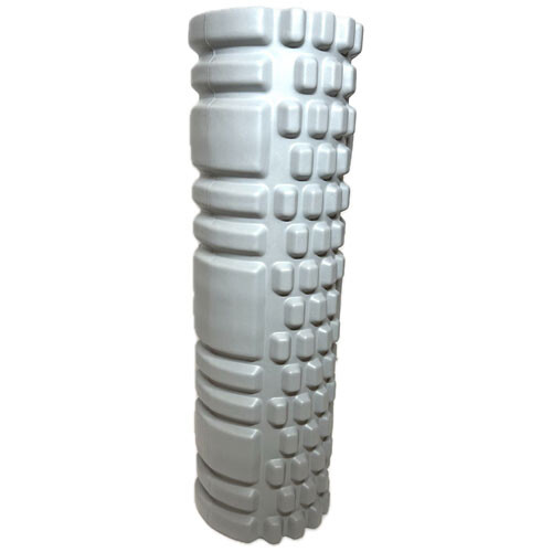 Ролик для йоги, пілатесу, фітнесу, масажу FitGo 290х90мм, сірий, код: 5118-9G-WS Ролик для йоги, пілатесу, фітнесу, масажу FitGo 290х90мм, сірий, код: 5118-9G-WS