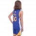 Форма баскетбольна дитяча NBA клуб Golden State Warriors 30, розмір L, синій-жовтий, код: 7354_LBL