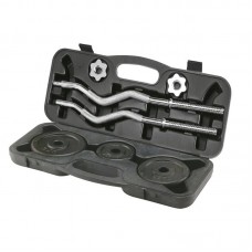 Набір штанг для скручування з кейсом inSPORTline BEZ20 20 кг, код: 13694-IN