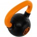 Гиря тренувальна цільна гумова LiveUp Urethane Competition Kettlebell 16кг, чорний-помаранчевий, код: UAZE5336-16
