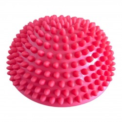 Масажна півсфера SNS «Їжачок» YJ-D2 d=150мм, червоний, код: 12579-SNS