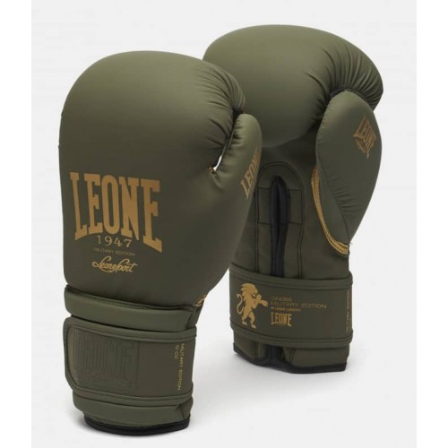 Рукавички боксерські Leone Mono Military 12 уній, код: 500119_12