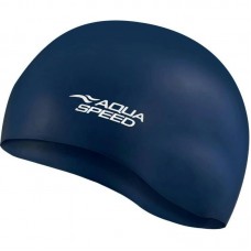 Шапка для плавання Aqua SpeedMono темно-синій, код: 5908217661982