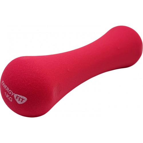 Гантель для фітнесу EnergyFIT 1х1 кг, рожевий, код: EF1 Гантель для фітнесу EnergyFIT 1х1 кг, рожевий, код: EF1