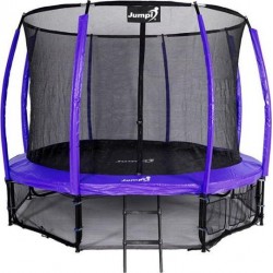 Батут Jumpi Maxy Comfort Plus з внутрішньою сіткою 10 футів 312 см, фіолетовий, код: M-7128444-IN