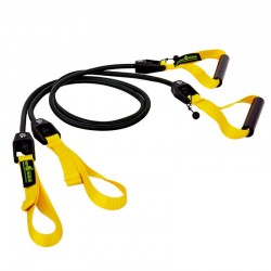 Тренувальна система для тренування гребка MadWave Power Trainer Dry 2,2-6,3 кг, жовтий, код: M077109_Y