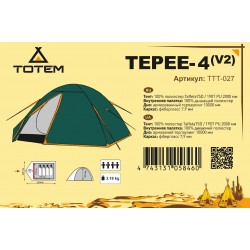 Намет Totem Tepee 4 (V2), код: TTT-027