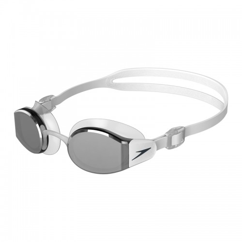 Окуляри для плавання Speedo Mariner Pro Mir Gog Au білий-сірий, код: 5059937275598