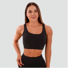 Спортивний топ GymBeam Clothing Cut-Out Black XS, чорний, код: 219811-GB