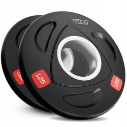 Диск олімпійський 4Fizjo металевий, прогумований 2x1,5 кг, чорний, код: P-5905973401258 Диск олімпійський 4Fizjo металевий, прогумований 2x1,5 кг, чорний, код: P-5905973401258