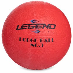М"яч Dodgeball для гри у вишибалу Zelart №5 червоний, код: DB-3284_R-S52