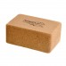 Блок для йоги PowerPlay Cork Yoga Block PP_4006 з пробкового дерева (1шт.), код: PP_4006_Cork