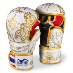 Рукавиці для ММА Phantom Muay Thai White Gold S/M, код: PHMMAG2706-SM