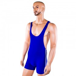 Трико борцівське PlayGame, розмір 180, 2XL, синій, код: 7168-180B-WS