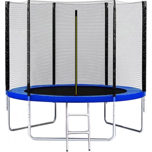 Батут з сіткою EnergyFIT 244 см (8FT), синій, код: GB10102-8FT Батут з сіткою EnergyFIT 244 см (8FT), синій, код: GB10102-8FT