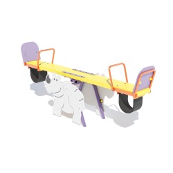 Качалка балансир Miros “Носорог” 2100х430х790 мм, код: DIO131 Качалка балансир Miros “Носорог” 2100х430х790 мм, код: DIO131