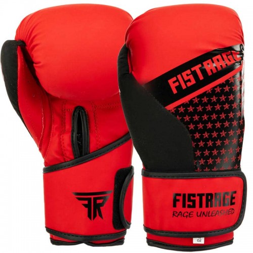 Боксерські рукавиці Fistrage 10 унцій, червоний, код: VL-5556_10R