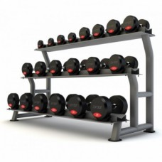 Стійка гантельна 3-х ярусна Fitnessport DR-05 (на 10 пар), код: 10138-AX