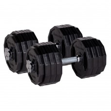 Гантелі inSPORTline Ruberton 2 x 20 кг, код: 459-2x20KG-SET-IN