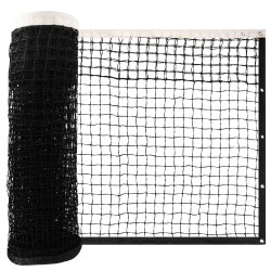 Сітка для великого тенісу PlayGame 12,8x1,08м, чорний-білий, код: PE210-S52 Сітка для великого тенісу PlayGame 12,8x1,08м, чорний-білий, код: PE210-S52