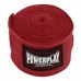 Бинти для боксу PowerPlay Lycra (спандекс), 3 м, червоний, код: PP_3047_3m_Red