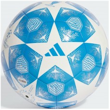 М"яч футбольний Adidas UCL CLB №5, білий-блакитний, код: 4067891391590