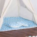 Дитячий намет (вігвам) Springos Tipi XXL White/Sky Blue, код: TIP05