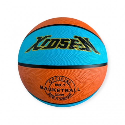 М"яч баскетбольний Xidsen №7, блакитно-помаранчевий, код: 17061-SNS
