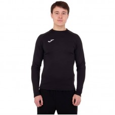 Лонгслів спортивний чоловічий Joma Brama Fleece S, чорний, код: 101015-100_SBK