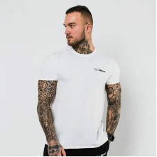 Футболка чоловіча GymBeam Basic White XXXL, білий, код: 8586025606387