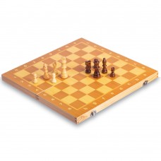 Шахи настільна гра дерев"яні на магнітах ChessTour 390х390 мм, код: W6704