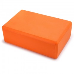 Блок для йоги FitGo 230х155х80 мм, помаранчевий, код: FI-5951_OR