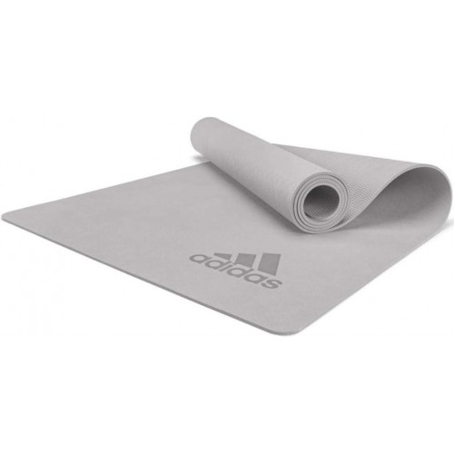 Килимок для йоги Adidas Premium Yoga Mat 1730х610х5 мм, сірий, код: 885652016780