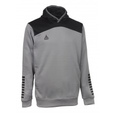 Толстовка чоловіча Select Oxford Hoodie L, сірий-чорний, код: 5703543284221