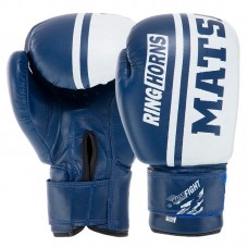 Рукавички боксерські Matsa 8 унцій, синій, код: MA-6571_8BL