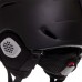 Шлем горнолыжный с механизмом регулировки Moon S-L/53-61 см черный, код: MS-6295_BK-S52