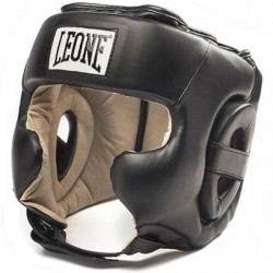 Боксерський шолом Leone Training Black M, код: RX-500021_M