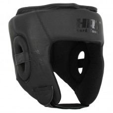 Шолом боксерський відкритий шкіряний Hard Touch S, чорний, код: BO-4232_SBK