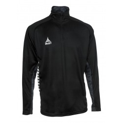 Кофта для тренувань чоловіча Select Spain Training Sweat 1/2 Zip L, чорний, код: 5703543262649