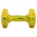 Гантель для фітнесу з TPU покриттям Zelart Jelly Urethane Coated Dumbbells 1х3,4кг, жовтий, код: TA-2946-7_5LB-S52