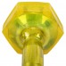 Гантель для фітнесу з TPU покриттям Zelart Jelly Urethane Coated Dumbbells 1х3,4кг, жовтий, код: TA-2946-7_5LB-S52