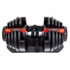 Гантель регульована HMS SR80 1х37.4, чорно-червона, код: 5907695531282-IN Гантель регульована HMS SR80 1х37.4, чорно-червона, код: 5907695531282-IN